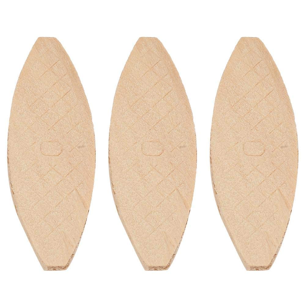 100 piezas de madera para unir galletas Herramientas de acoplamiento de tablero de madera Accesorios para carpintería 0# 10# 20#(0#)