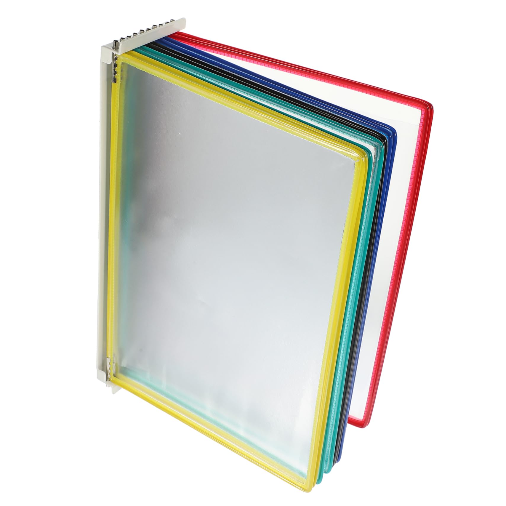 Organizador de Archivos de Pared de 10 Páginas en Pvc y Metal