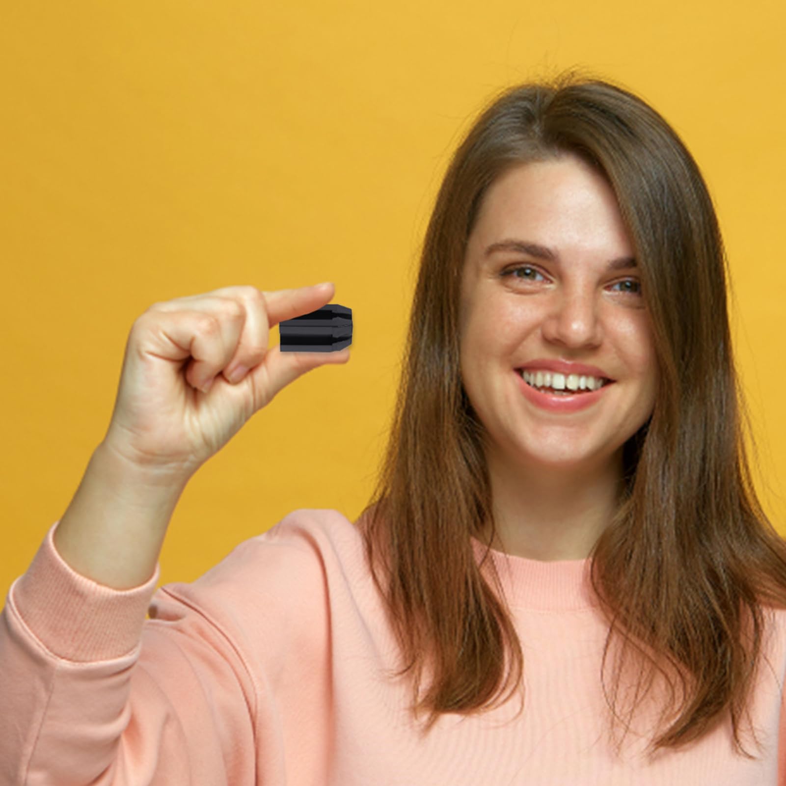 Sacapuntas De Lápiz De Cejas Sacapuntas Cosmético Negro Para Lápices De Maquillaje Compatible Con De Lápiz 3 Piezas X 4