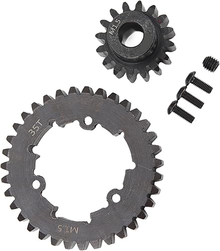 Miniatura 2 de TOPINCN RC Spur Gear Pinion, Wear Resistant Replacement Reliable Improve Performance Steel Upgrade Part RC 35T Spur Motor Gear for X Maxx 8S for 15