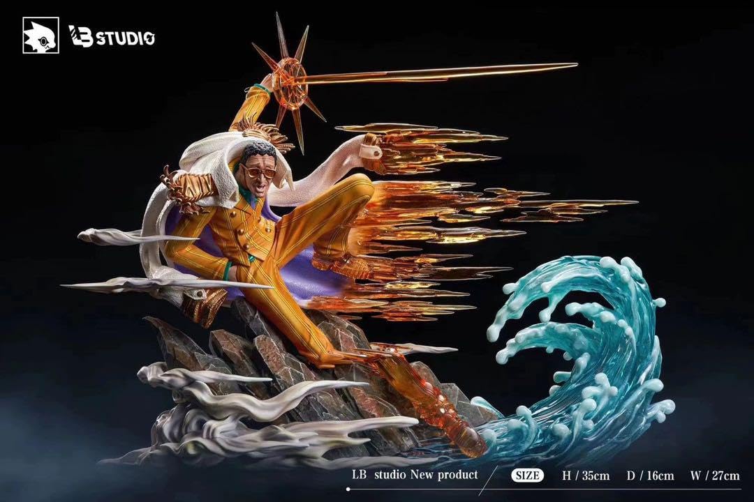 ワンピース 三大将 ボルサリーノ 黄猿 フィギュア ガレージキット Amazon.co.jp: ワンピース ボルサリーノ黄猿フィギュア ガレージ