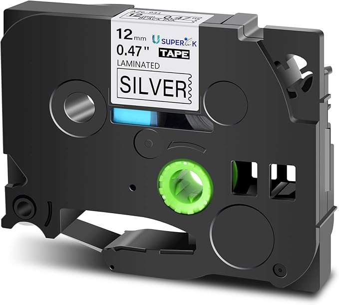 USUPERINK 1PK Compatible for Brother PTouch Label Maker