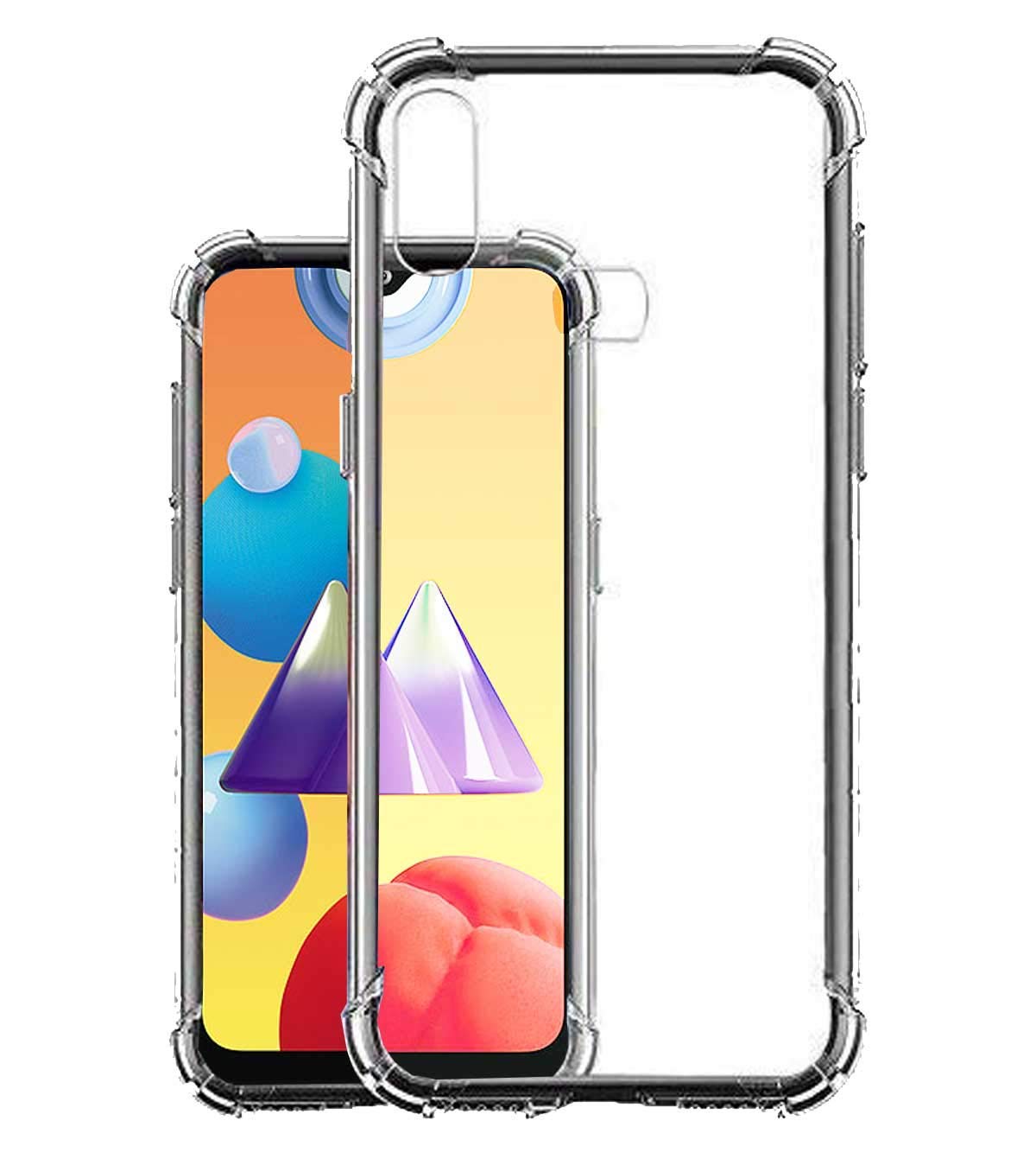 Samsung Galaxy M01s Silicone Shockproof Bumper Back Cover in Transparent for Samsung M01s (B08L3GQ3ZK) Amazon Price History, Amazon Price Tracker