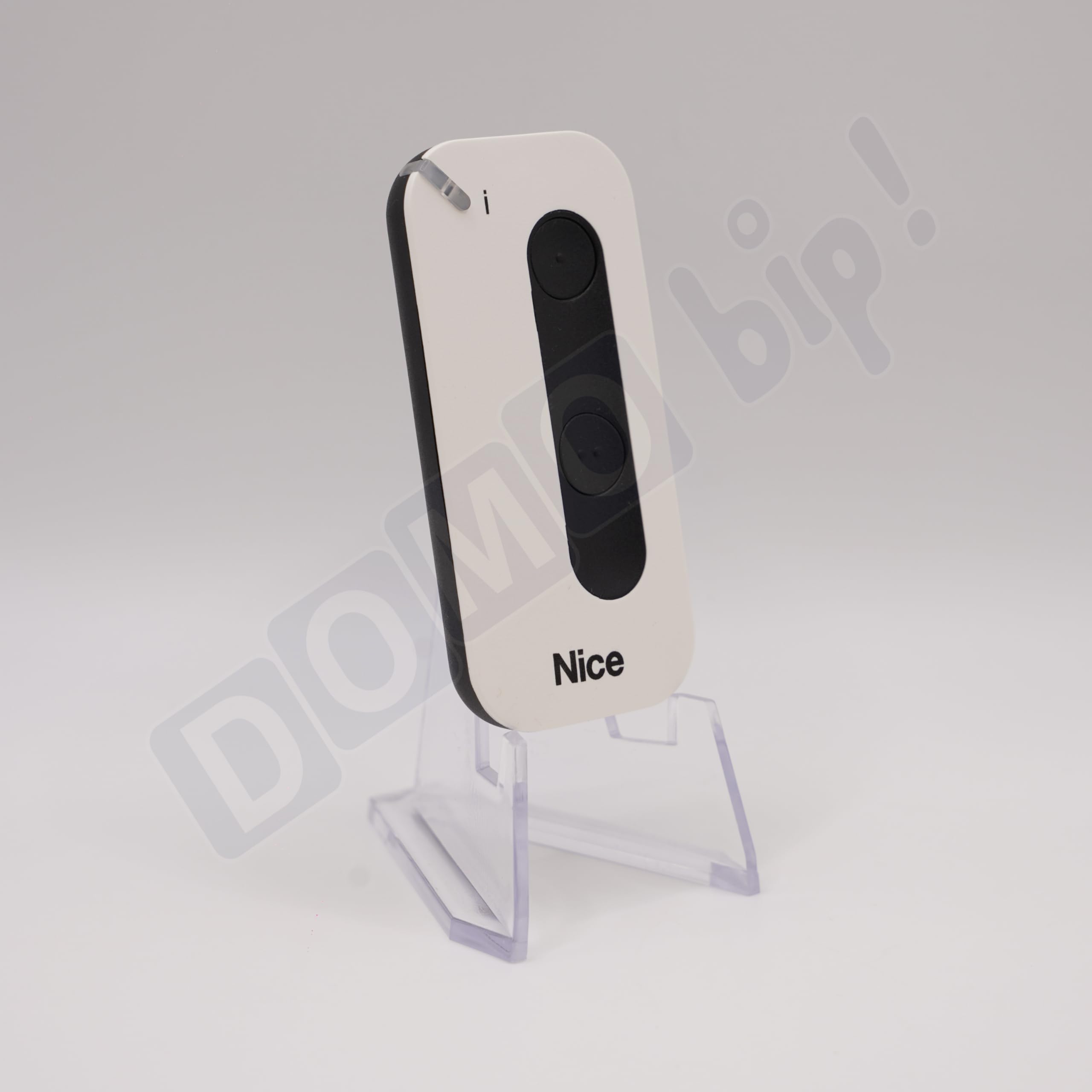 Nice MyGO2BD - Mando a distancia para puertas y puertas de garaje - 2 canales - IP30 - Frecuencia: 433,92 MHz - Codificación: Bidireccional BD & O-Code - Compatible con receptores OXIBD, OXI, OX2,
