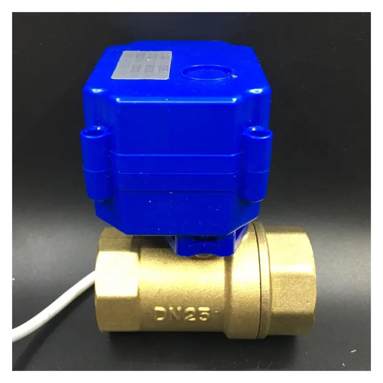 Válvula eléctrica motorizada DN25 de latón de 1'' y 12VDC para un flujo de agua eficiente
