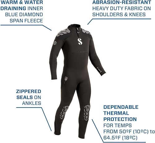 Miniatura 4 de SCUBAPRO Everflex Yulex Dive Steamer, Men, 54mm