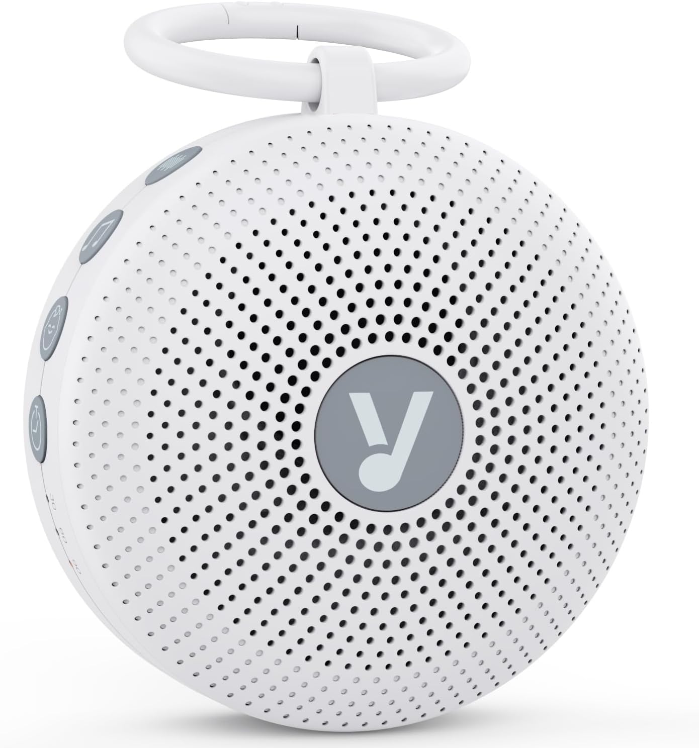 Portable Noise Machine for Baby Adult with 21 Natural Soothing Sound, Memory Function, Powerful Battery & 32 Levels of Volume, Noise Canceling for Sleeping, Sleep Sound Timer Therapy for Home, Travel