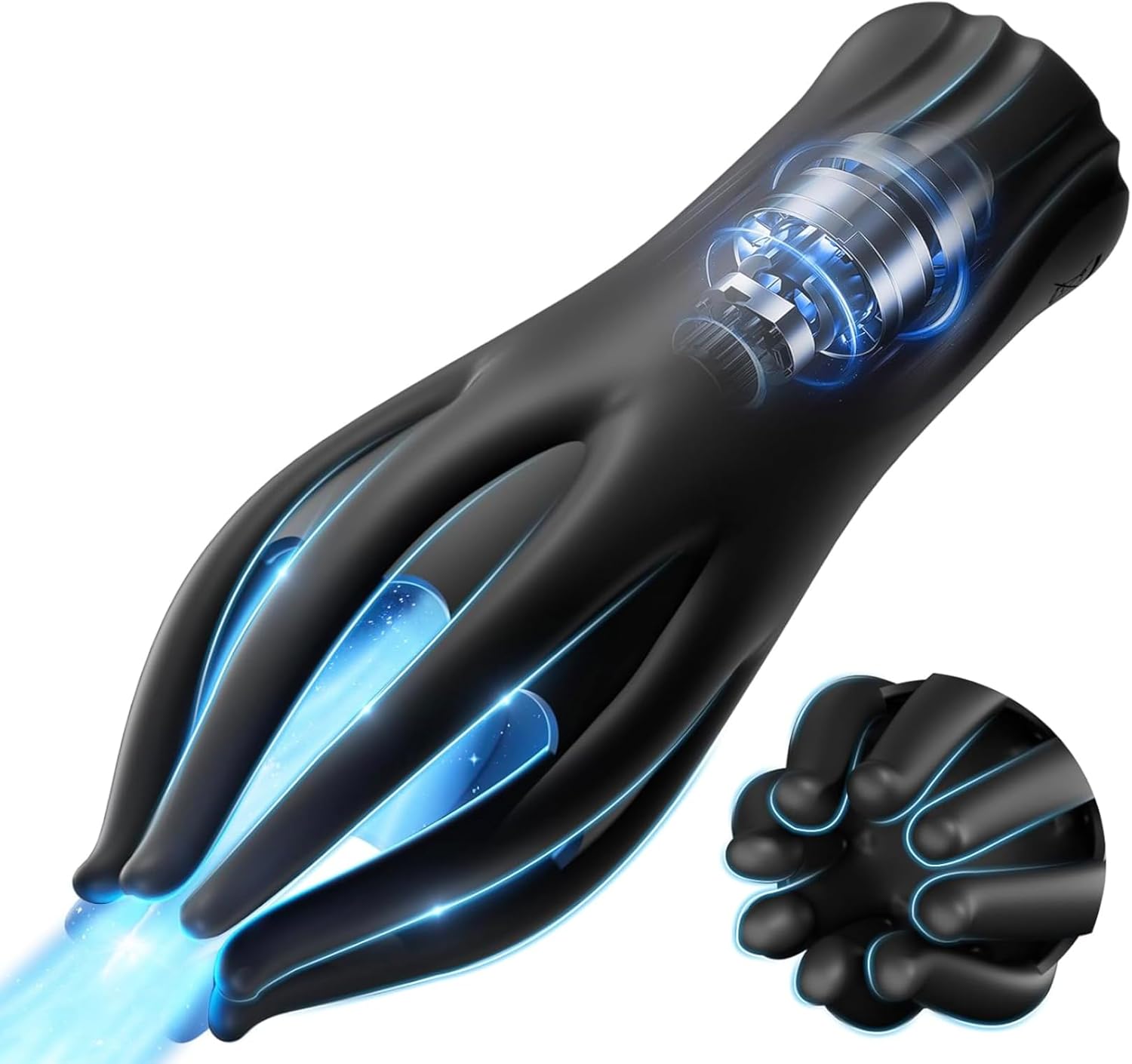 Powerful Male Masturbator with 10 Vibrations and Waterproof Design ON77691