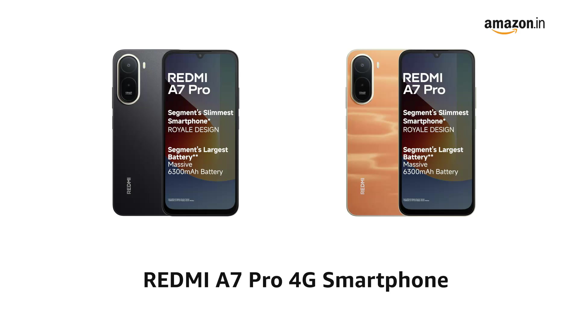 REDMI A7 Pro 4G (Sunset Orange, 4GB RAM, 64GB Storage) | Segment's