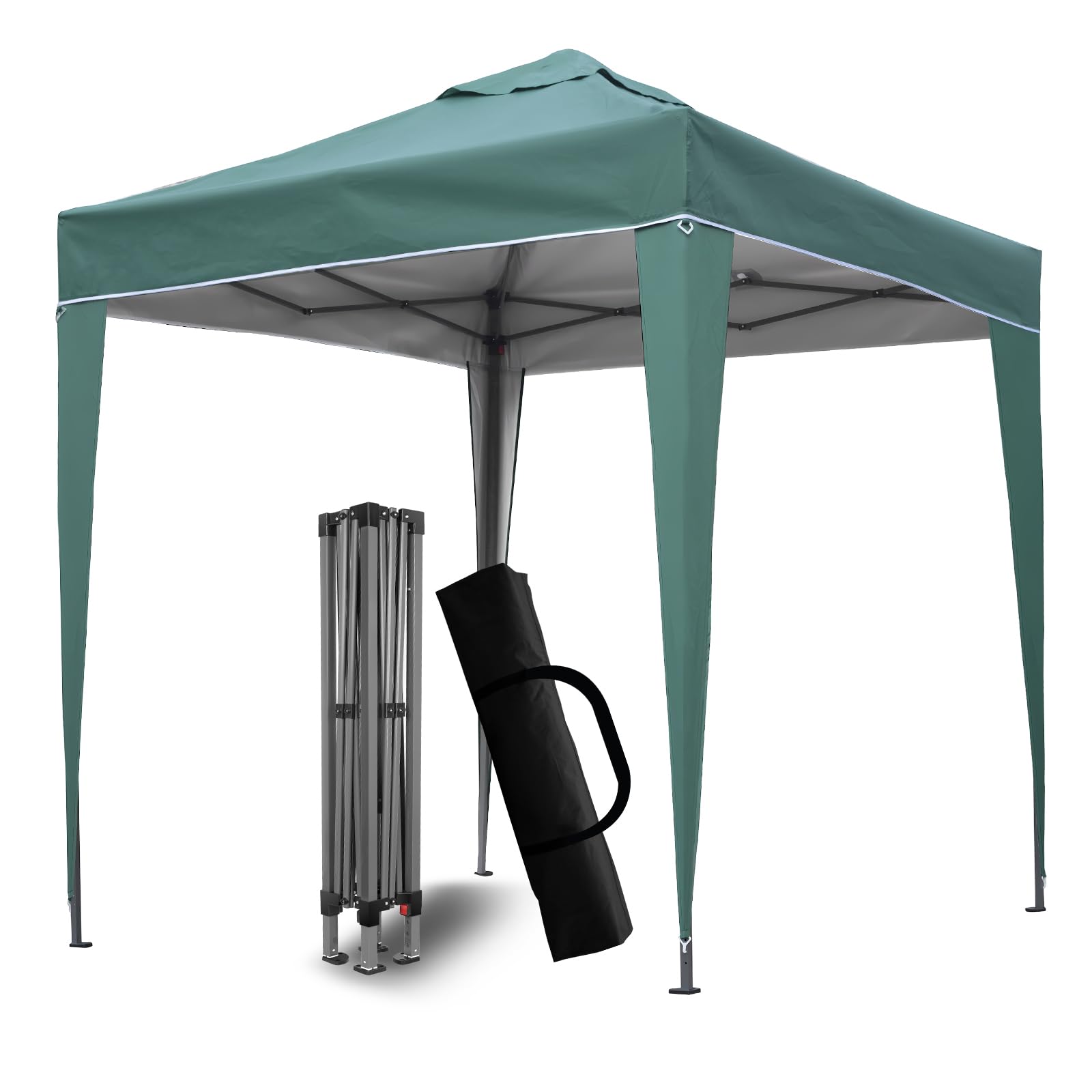 Pop Up Gazebo 3x3m Heavy Duty Outdoor Canopy Tent, Waterproof & UV Protection Folding Shelter, Portable Shade Tent for Backyard, Garden, Beach, Camping, Party & Events