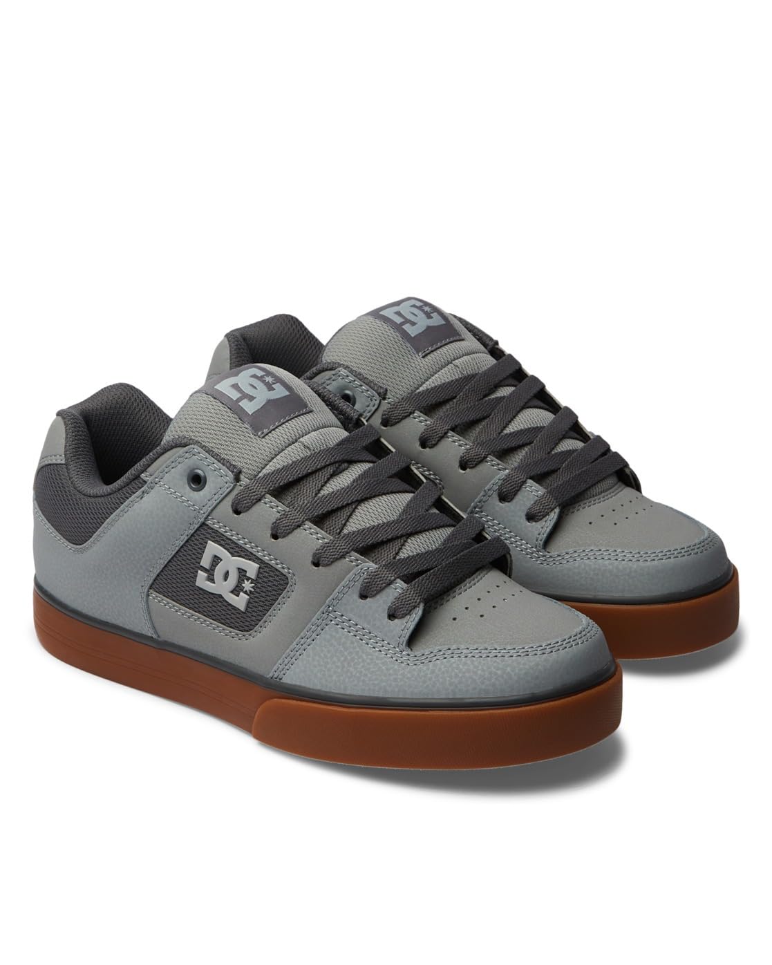 Dc Shoes Men's Pure Sneaker, Carbon Gum 1, 5 UK