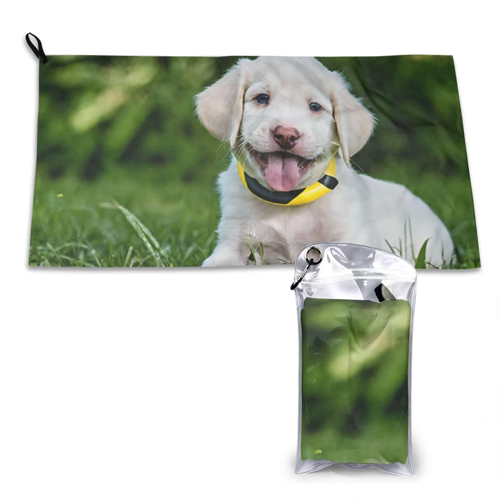 WXWJSHMGC Bichon Frise Dog Print Cooling Towel, Gym Towel,Cooling Towels For Neck, Soft Breathable Travel Cool Towel,Sports Towels For Gym,Camping