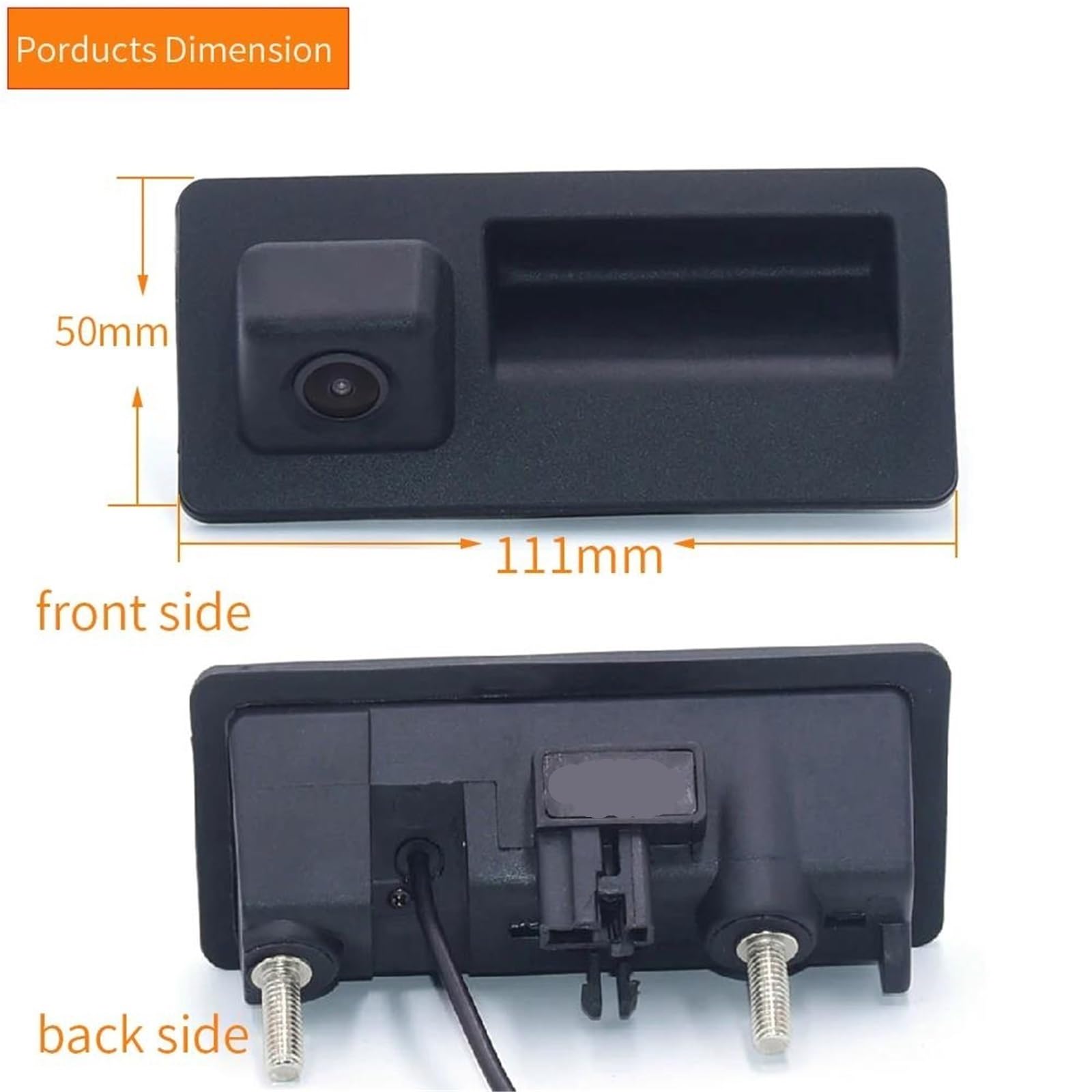 Telecamera di retromarcia Wireless per Audi A4, B8, A5, S5, Q3 e Q5.