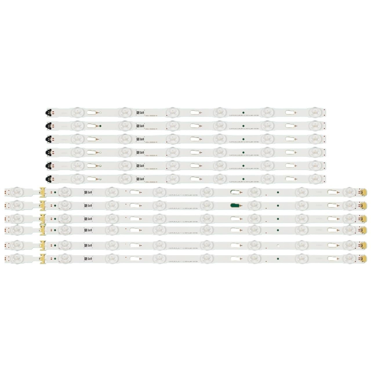 LOCLPCKGYA LED Backlight Strip Fit for Samsung 55" TV UE55JU7000 UE55JU7500 S_5U75_55_FL UE55JU6740 LM41-00136A LM41-00135A BN96-34798A 34797A
