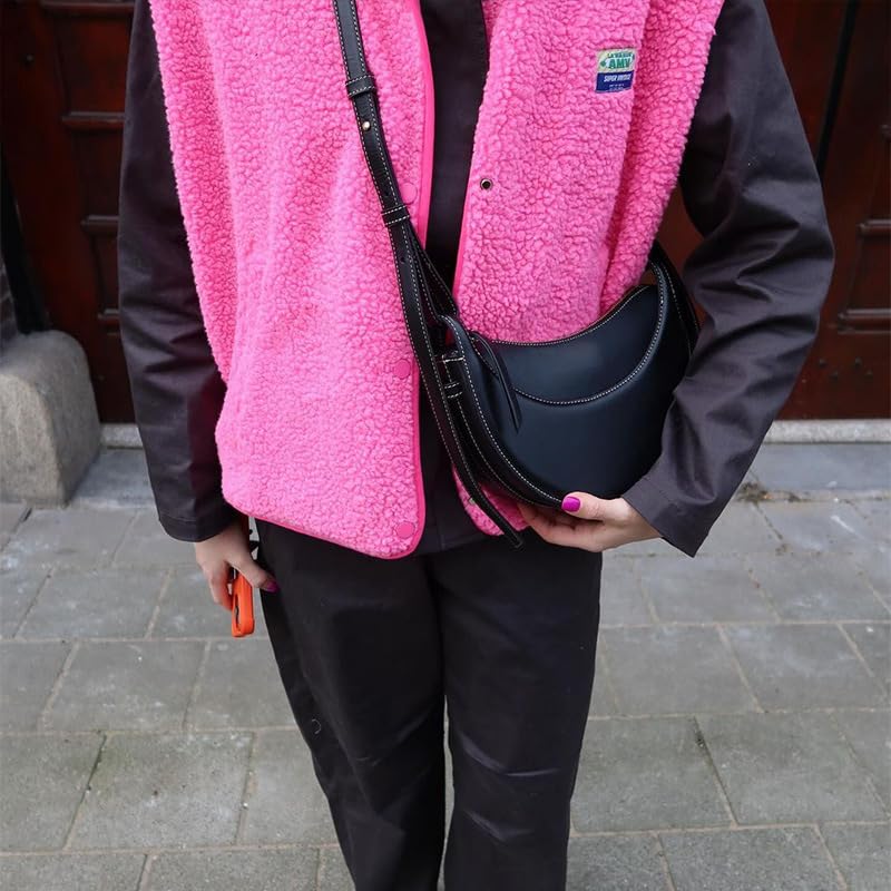 Women Fuzzy Cropped Vests Y2K Aesthetics Sleeveless Coats Fairycore Coquette Outfits Harajuku Comfy Streetwears3