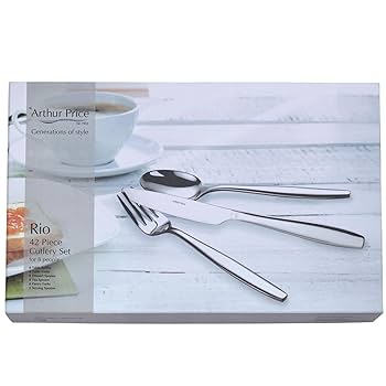 Arthur Price Rio 24ピースカトラリーセット Arthur Price Rio 24 Piece Cutlery Set : Amazon.co.uk: Home