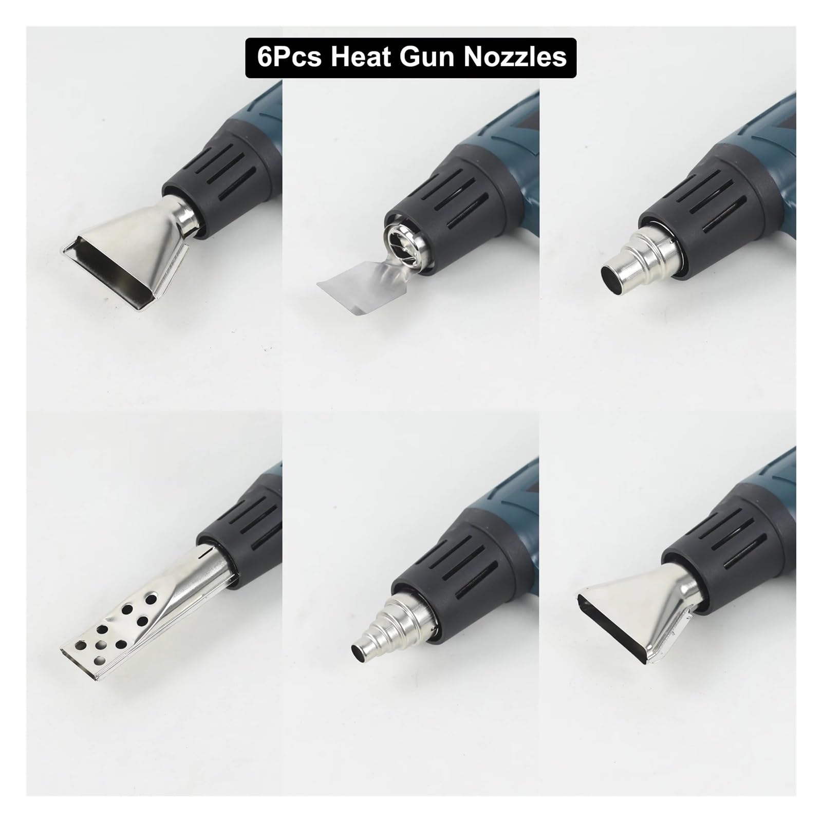 Ugello ad aria calda 8/4 pezzi, 35 mm for pistola termica industriale fai-da-te | Ugello dell'aria di ricambio standard for lavori di avvolgimento termoretraibile(HG008)