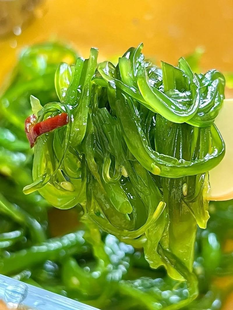 200 g de tallo Wakame ensalada de algas marinas wakame tira wakame tallos (1)
