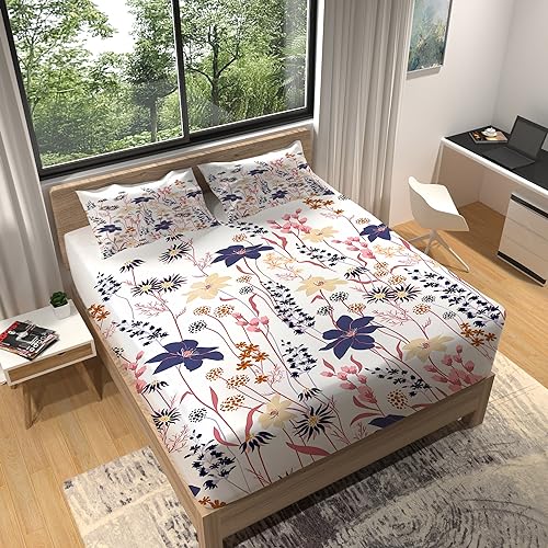 Drap-housse 2 personnes lavable qui ne glisse pas du matelas