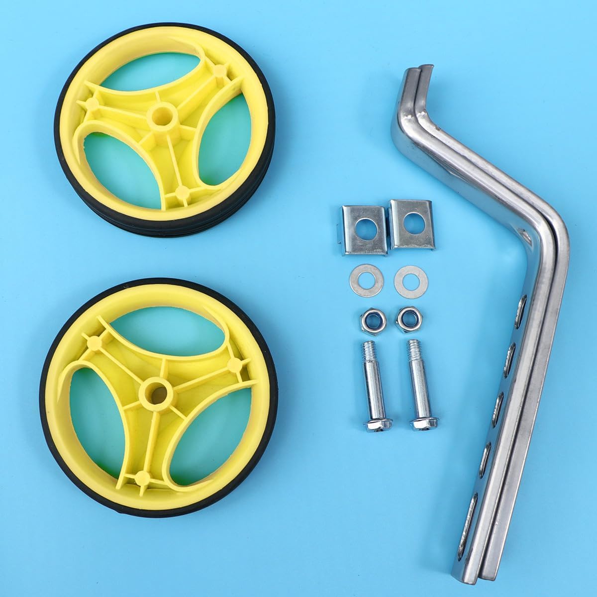 Bike Training Wheels 12-20 Inch Balance Auxiliary Wheels with Bracket for Boys and Bicycle Accessories
