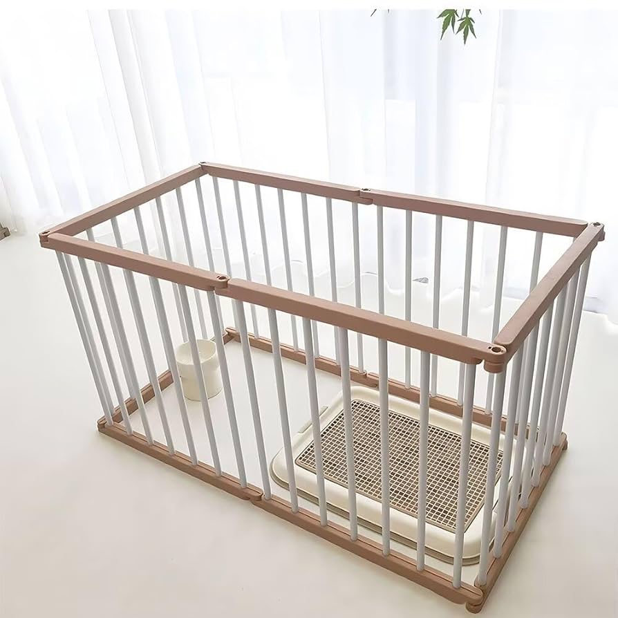 Amazon.co.jp: Yilucess ペットサークル 高さ 68cm 犬ゲージ