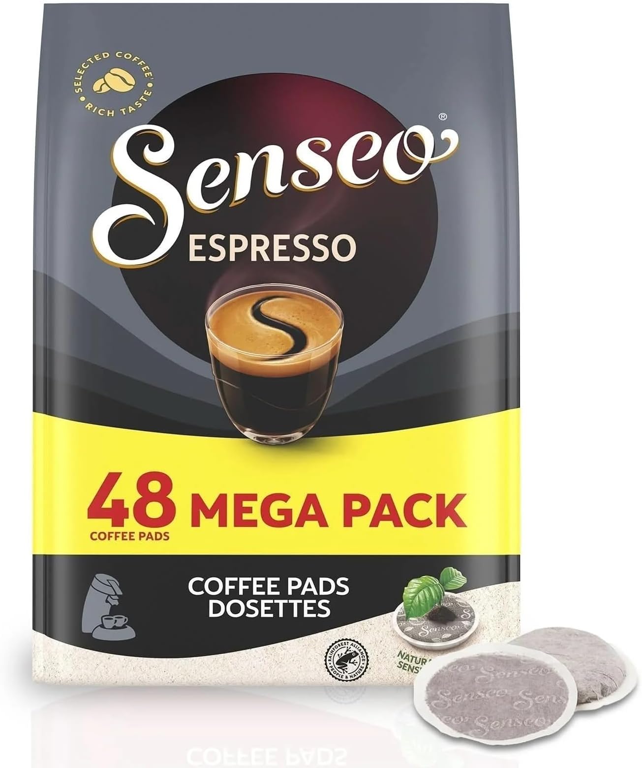 Senseo Douwe Egberts Coffee 48 Pods/Pads EspressoPowerful & Aromatic
