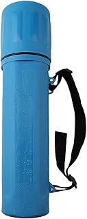 Contenedor de tubo de almacenamiento de varilla de soldadura de capacidad de 4,5 kg, 360 mm x 78 mm, protección contra la humedad, color azul