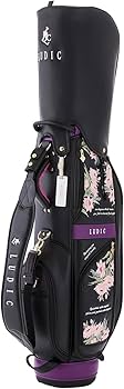 新品 ルディックゴルフ レディース 限定キャディバッグ 合皮 ネイビー シェリフ 公式】 大特価セール LUDIC(ルディック) レディース キャディバッグ LD