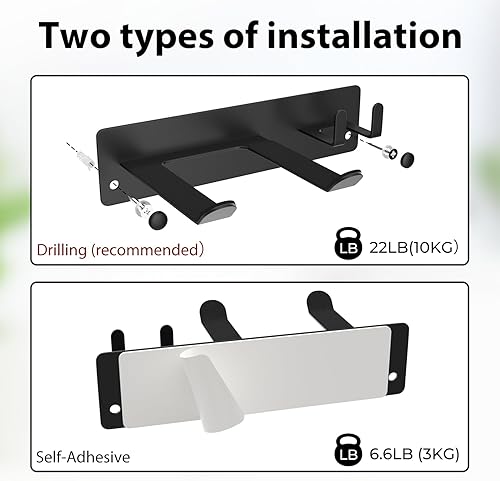 Miniatura 4 de Soporte para secador de pelo Dyson Supersonic, con 3 anillos magnéticos para almacenamiento de accesorios de accesorios, con organización de