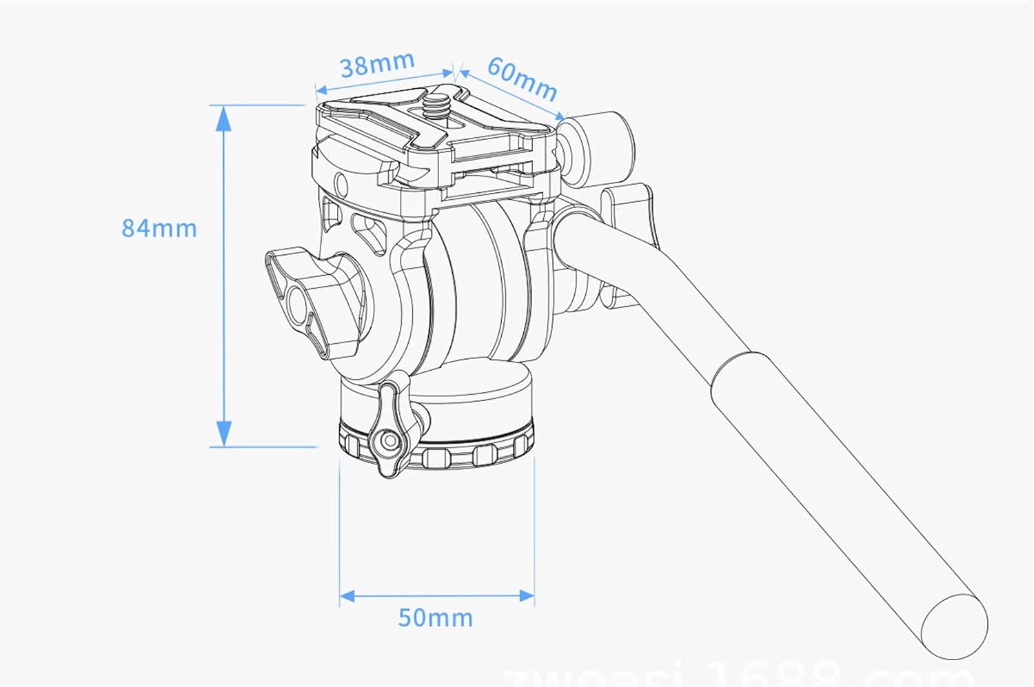 Professional Camera Stand Foldable and Equatorial Mount Mode Option Wide Compatibility for Time Lapsed Photography Tripod