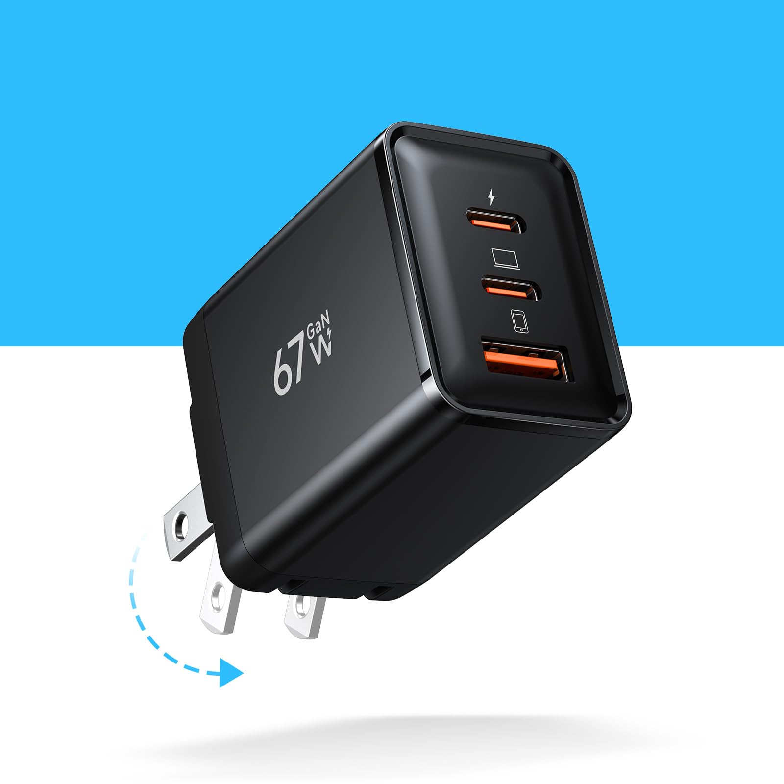 Amazon | 超ミニ·超軽量革命！67W 急速充電器 type-c 充電器【PSE認証