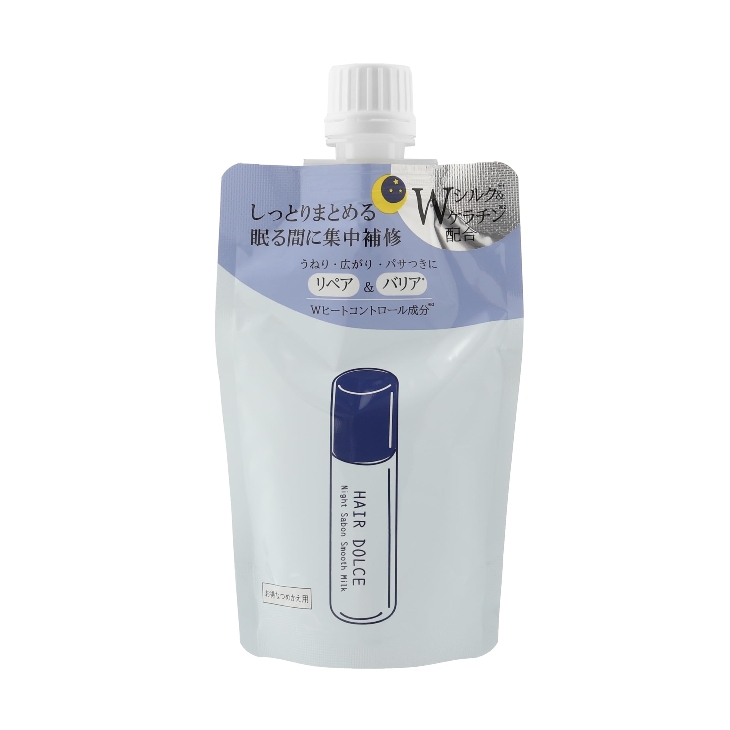 Amazon | HAIR DOLCE ヘアドルチェ ナイトサボンスムースミルク 詰替え