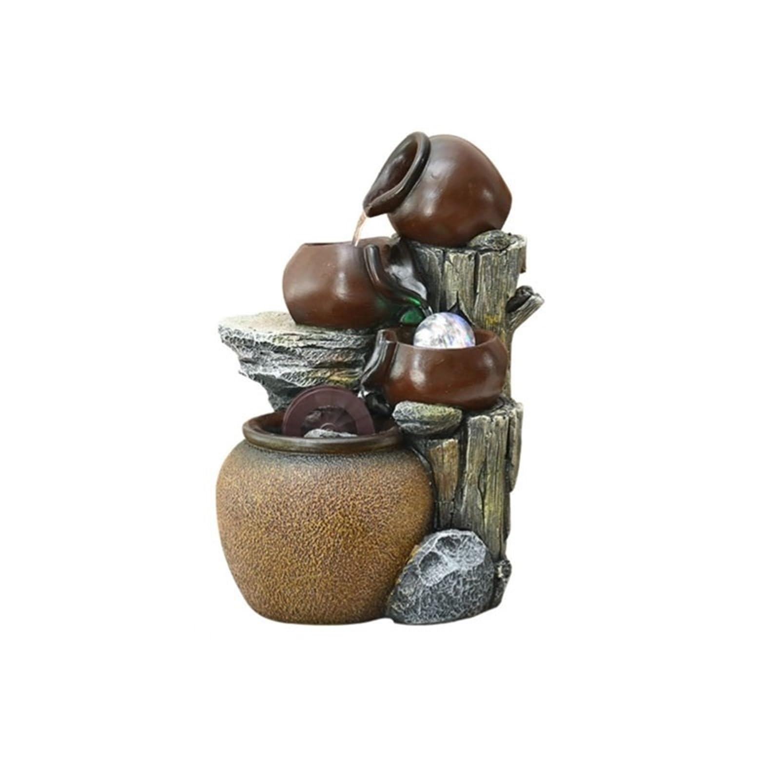 Decoración paisajística de agua circulante para regalar armonía zen