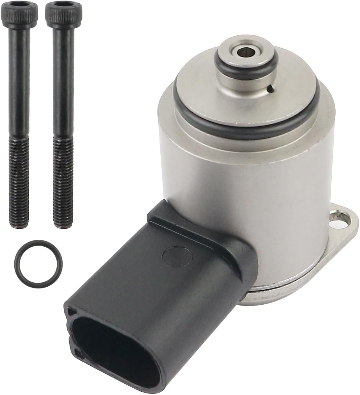 Steering Rack Sensor Servotronic Solenoid Valve Compatible with A8 2004 2005 2006 2007 2008 2009 2010 For S8 2007 2008 2009 For A4 A5 A6 Q7 Replacement 4E1998317