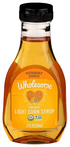 Wholesome Sweeteners Jarabe orgánico de maíz ligero, 11.2 oz