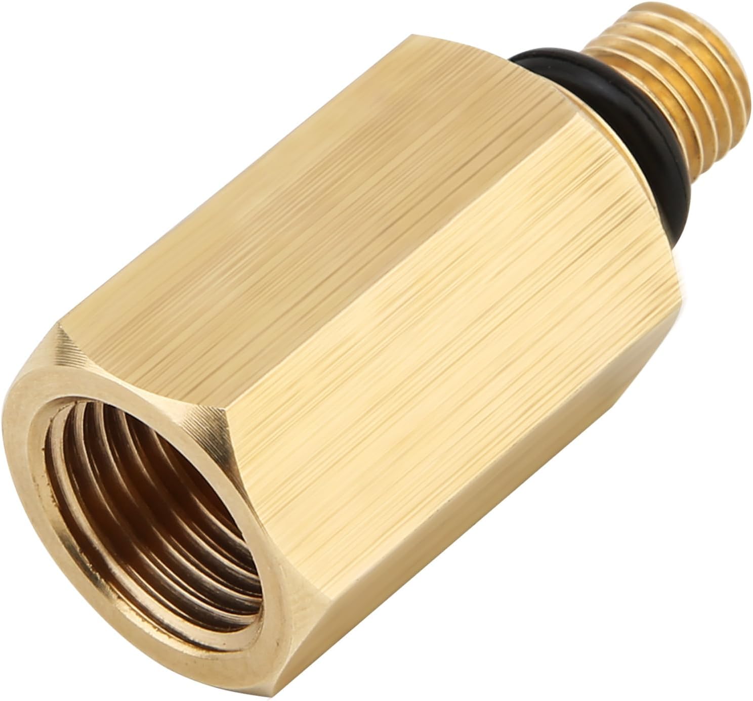 High Pressure Fuel Rail Adapters Fit for Ford 6.0L Engine, Brass Oil Rail Adapters Leak Test Kit