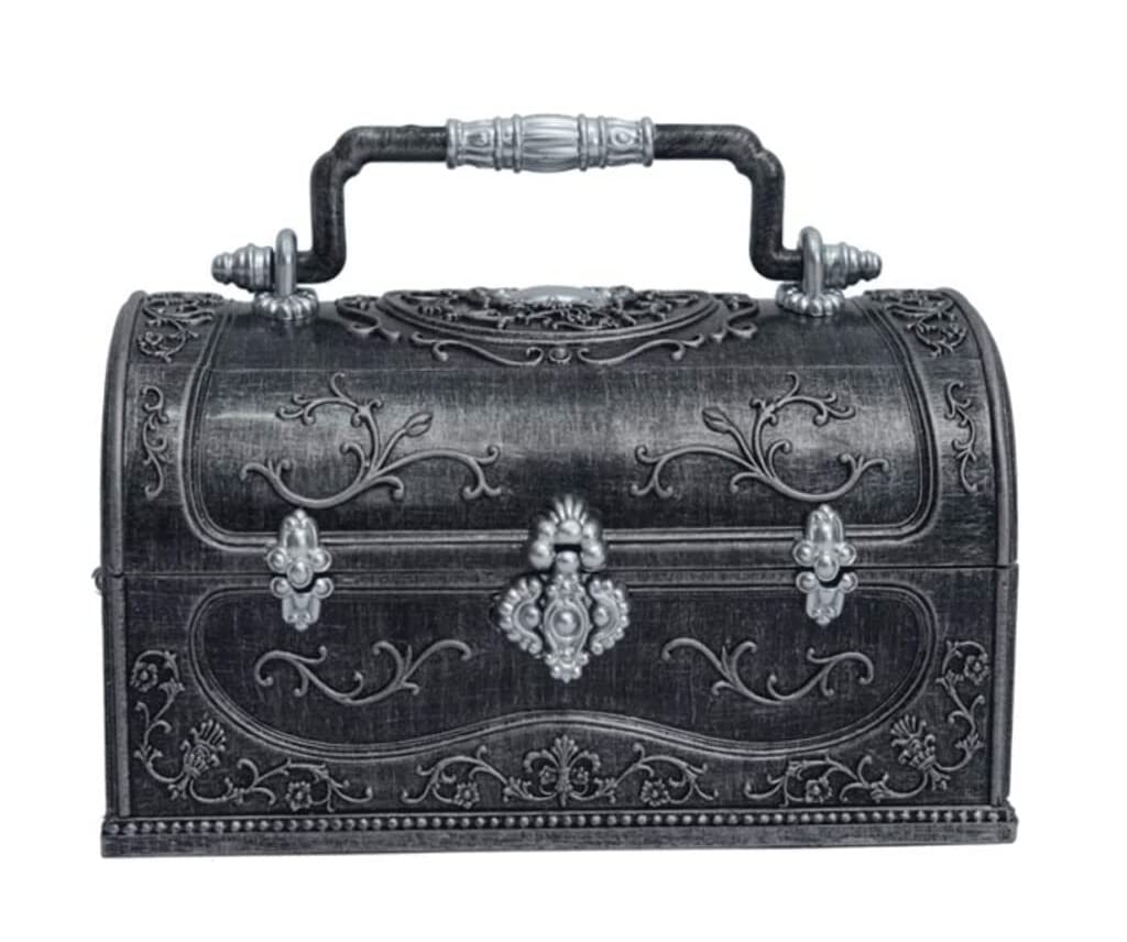 Caja De MúSica Joyero Joyero De Música Vintage con Asa Portátil, Estuche De Tesoro Adornado para Mujeres Y Niñas. Regalos De Caja De MúSica Vintage para Navidad (Color : C, Size : 17.5x11x11.5cm)