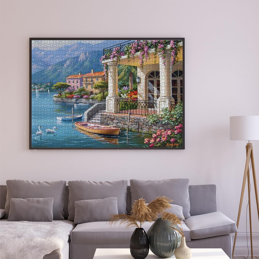 Anatolian Puzzle - Villa On The Bay, 3000 Piece Jigsaw Puzzle, #4915