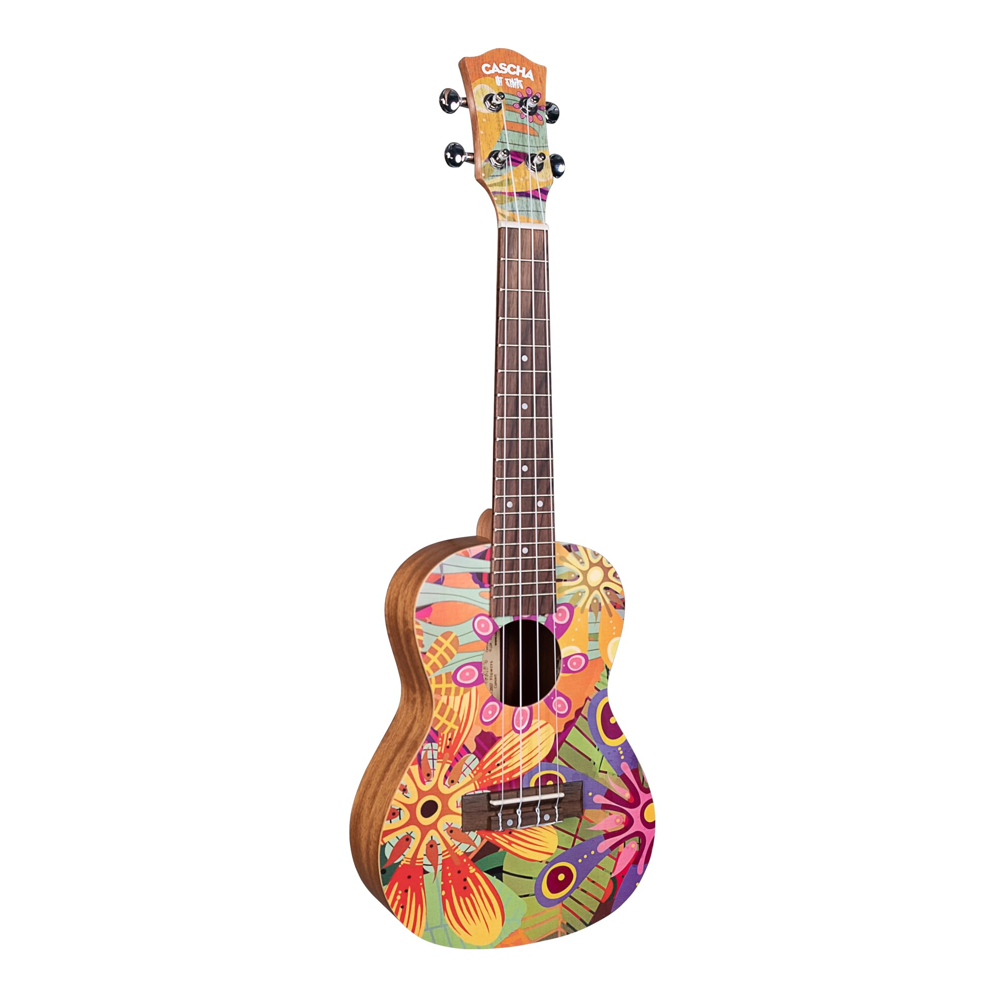 Concert Ukulele Art Series Flowers
