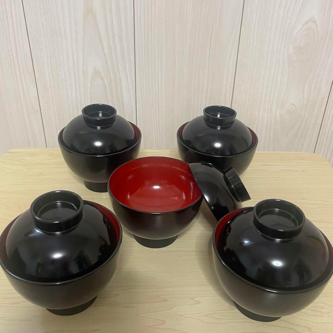 【本場秋田よりお届けします】伝統工芸品 川連漆器 椀5客 日本製 漆 本場秋田よりお届けします伝統工芸 川連漆器 椀5客 曰本製 漆