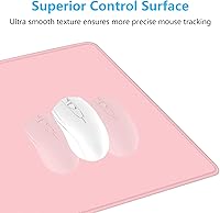 Vista 3 de Dapesuom Alfombrilla grande para mouse, alfombrilla de mouse para juegos extendida con bordes cosidos, alfombrillas de escritorio de tamaño completo