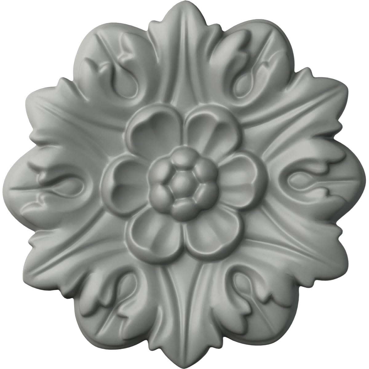 Ekena Millwork ROS07X07KE Kent Round Rosette, 7 5/8"OD x 1 3/8"P, Primed