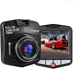 Mini Câmera Veicular Full HD com Gravador de Vídeo e Monitor de Segurança para Carro