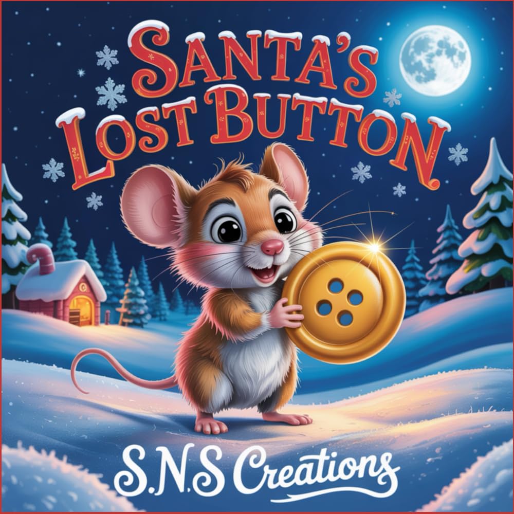 Santa's Lost Button: A Brave Little Mouse's Christmas Adventure to Help Santa