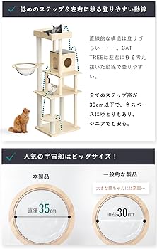 Amazon | sopoa®【 無垢の美、永く使える本物 】木製 北欧風 キャット