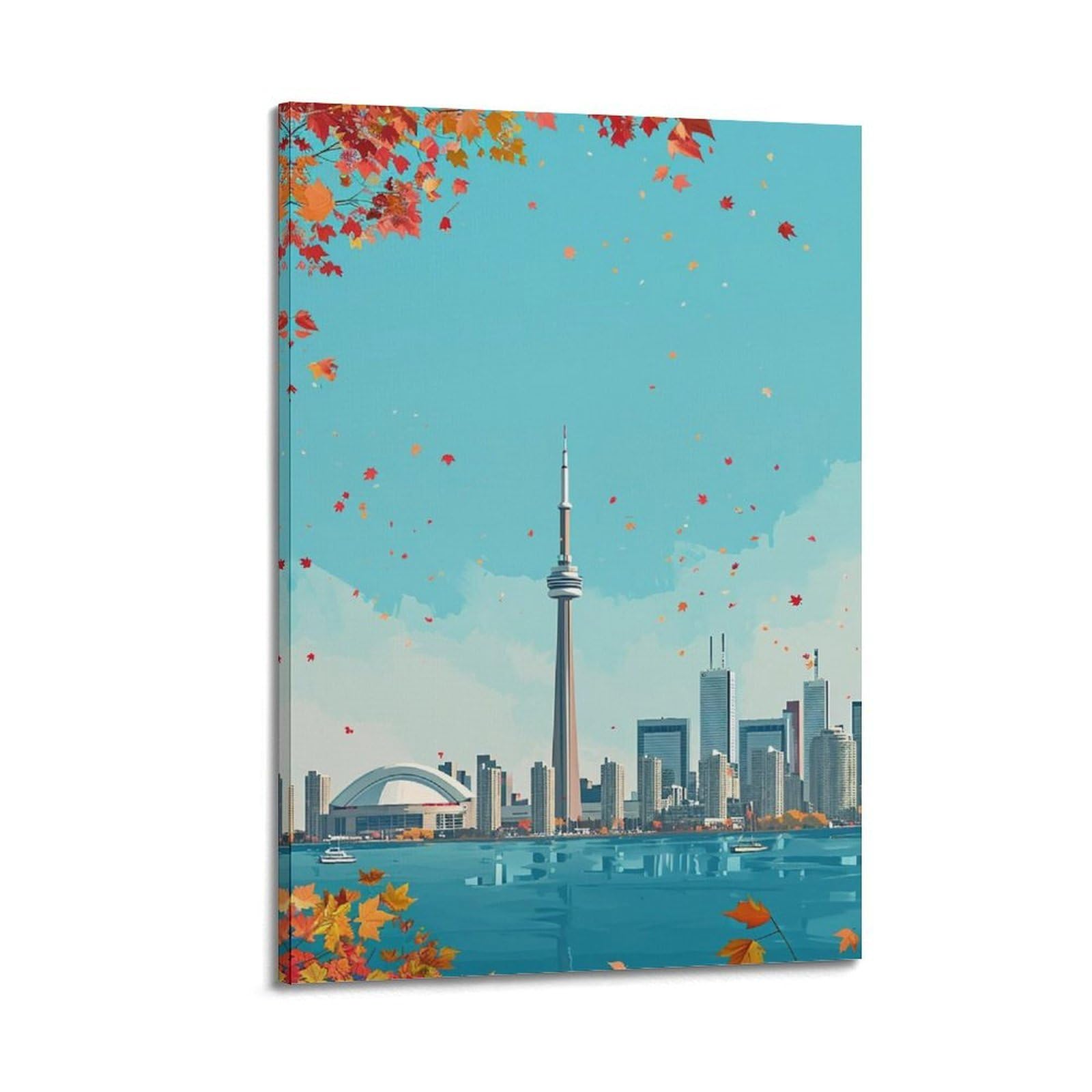 Poster paysage d'automne pour réchauffer un mur blanc avec élégance - 6