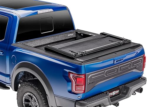 Miniatura 4 de RealTruck TruXedo Deuce - Cubierta Tonneau híbrida para caja de camioneta  792501  Se adapta a Nissan Frontier 2022-2024 con caja de 5 pies 0