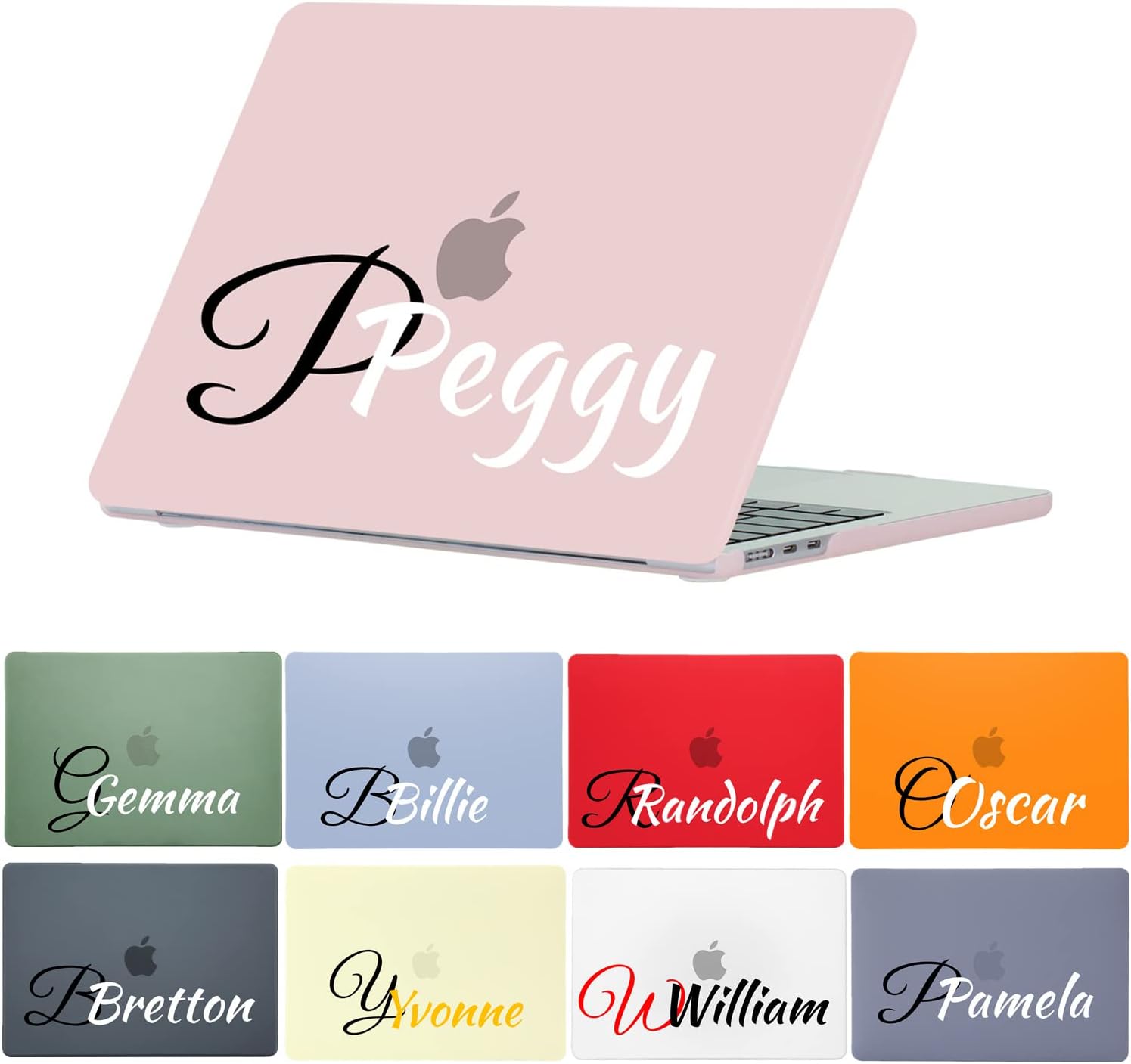 Se7enline Custom Personalized Photo&Name Case Compatible with MacBook Pro 13 Case for Touch BarA1706/A1989/A2251/A2289/A2159/A2338 2016-2024 &TPU Keyboard Skin,DIY Design