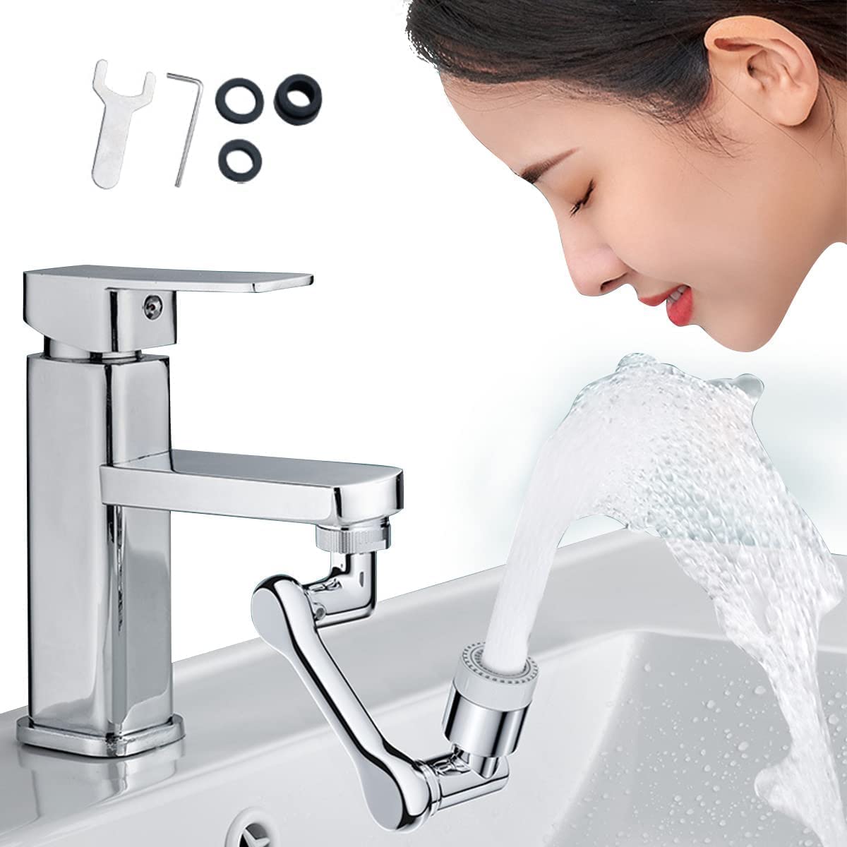 See full amazon price history chart for KRIOM 1440° Multifunctional 360° Rotating Splash Proof Filter Extender Faucet Aerator 2 Water Outlet Modes Swivel Robotic Arm Adapter for Bathroom Kitchen Faucet for Kitchen tap Extender Faucet KRIOM 1440° Multifunctional 360° Rotating Splash Proof Filter Extender Faucet Aerator 2 Water Outlet Modes Swivel Robotic Arm Adapter for Bathroom Kitchen Faucet for Kitchen tap Extender Faucet (B0C49FXV5S) Amazon Price History, Amazon Price Tracker