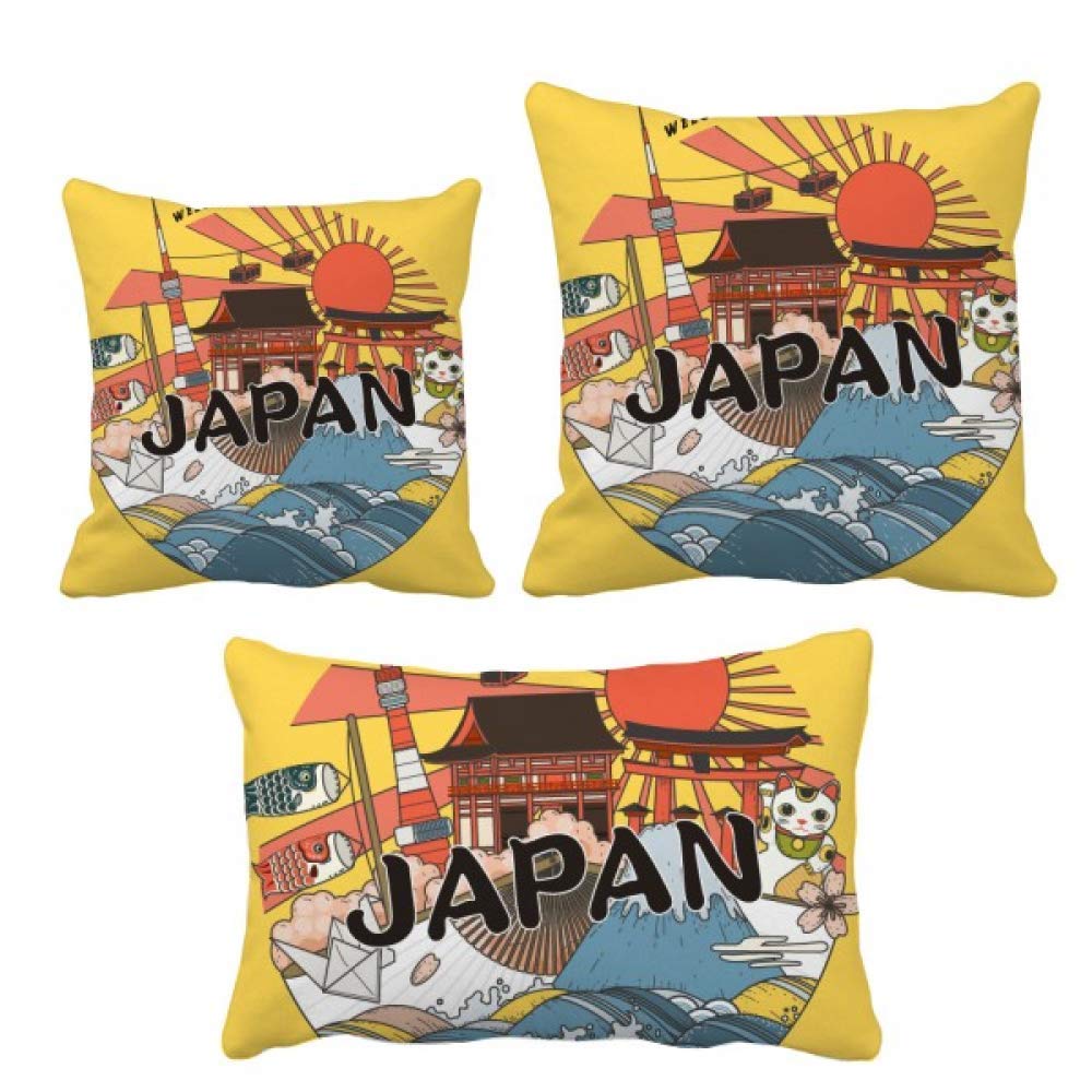 Housse de coussin traditionnelle japonaise pour embellir un canapé ancien ou usé